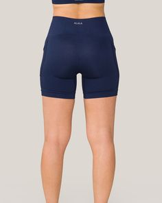 Offering a complete range of motion and reliable seamless support, these flattering navy seamless pocket shorts for women will inspire you to go far. This style of navy seamless pocket shorts runs small. Please consider sizing up. Summer Wardrobe Essentials, Pocket Shorts, Sports Blazer, Shorts For Women, Hair Fragrance, Made Clothing, Inspiration For Kids, Denim Leggings, Short Suit