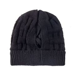 Hello! Welcome to our store--Azrian! We will bring you good and cheap clothing, and make seasonal promotions to our regular customers. Please pay attention to our store. Love you! Size: One Size.  Color: Multicolor.  Gender: unisex.  Age Group: adult. Beanie With Ponytail, Ponytail Beanie, Knit Hat For Men, Beanie Hats For Women, Winter Hats For Men, Winter Knit Hats, Warm Winter Hats, Casual Cap, Winter Hats For Women