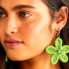 Nwt Free People Dahlia Crochet Huggie Hoop Earring Free People Jewelry, Huggie Hoop Earrings, Free Jewelry, Dahlia, Free People, Hoop Earrings, Jewelry Earrings, Women Jewelry, Crochet