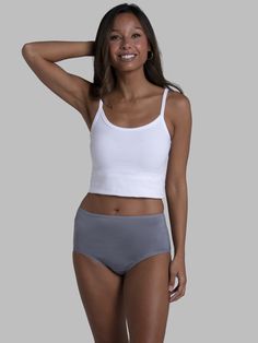 These Fruit of the Loom® Microfiber Brief is designed with comfort in mind! The smooth and sleek microfiber fabric feels soft against your skin and fits smoothly under your clothing. They’re perfect for your everyday needs or any special occasion! With an enhanced, plush elastic, the waistband keeps you comfortable all day long and is guaranteed to stay ravel free wash after wash. As always, Fruit of the Loom® panties are tag free and made with a 100% cotton liner for extra softness. The classic 6 Pack Women, Fruit Of The Loom, The Loom, 6 Pack, Loom, Your Skin, Special Occasion, Perfect Fit, Sleek