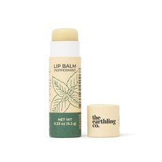 Lip Balm - The Earthling Co. Peppermint Lip Balm, Conditioner Bars, Plastic Free July, Vegan Lip Balm, Best Selling Products, Low Waste, Conditioner Bar, Natural Lip Balm, Palm Oil Free Products