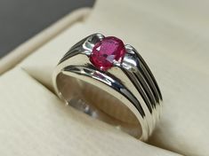 Natural 1 Carat Pigeon Dark Deep Red Ruby Sterling Silver 925 Handmade Women Ring Product: Ring Gemstone: Ruby Color: Red Handmade Ring Gemstone Origin: Africa It is Natural, Heated and Treated Ruby with pure 925 Sterling Silver Handmade Ring. Formal Lab-created Ruby Jewelry With Round Band, Formal Jewelry With Lab-created Ruby In Round Band, Formal Jewelry With Lab-created Ruby In Round Shape, Aaa Quality Red Jewelry For Formal Occasions, Formal Sterling Silver Ruby Ring With Round Band, Formal Sterling Silver Ruby Ring, Formal Red Ruby Ring With Round Band, Red Sterling Silver Rings With Round Cut, Classic Rings With Lab-created Ruby For Gift