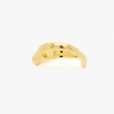 A fine Tiffany & Co. ring.  In 18 karat yellow gold.  By Elsa Peretti.  In a curved, asymmetric variation in Peretti's Open Heart series.  Simply a wonderful ring from Tiffany!  Date: 20th Century  Overall Condition: It is in overall good, as-pictured, used estate condition with some fine & light surface scratches and other signs of expected light wear consistent with age.  Fineness: Marked 750 for gold fineness.  Marks: Marked to the interior of the ring for Elsa Peretti / Tiffany & Co. / 750 / Spain  Ring Size: ca. 6  Measurements: Height: ca. 22mm Width: ca. 20mm Depth: ca. 9mm  Weight: ca. 4.5 g  Please see our other related items. Heart-shaped Enamel Ring For Anniversary, Elsa Peretti Stacking Band Ring, Valentine's Day Gold Heart Enamel Ring, Elsa Peretti Heart Necklace, Purple Diamond Ring, Tiffany And Co Elsa Peretti Earrings, Vintage Solitaire Engagement Ring, Wide Band Engagement Ring, Filigree Diamond Ring