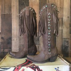 In Excellent Condition. Hardly Worn. Shipping With Usps Mail. Tall Cowboy Boots, Cowboy Boots Womens, Cowboy Boots Women, Boots Womens, Cowboy Western, Western Cowboy Boots, Cowgirl Boots, Western Boots, Shoes Heels Boots