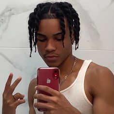 Thick Braids Men, Plaits Hairstyles Black, Hairstyles Reference, Two Strand Twist Hairstyles, Hair Types Men, Urban Hairstyles, Hair Twists Black, Afro Hairstyles Men, Natural Hair Men