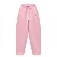 Zara Barbie Jogging Pants - Joggers The Movie Warner Bros. Zara Barbie Limited Edition Collection Pink, Comfortable Full Length Sweatpants (Also Selling Matching Hoodie) Trousers With Elastic High Waist Adjustable By Drawstrings. Side Pockets. Barbie The Movie Embossed Coin Warner Bros. Special Collection X Barbie The Movie Check Out My Other Zara Barbie Items! Spring Baggy Joggers With Elastic Waistband, Baggy Spring Joggers With Elastic Waistband, Baggy High-waisted Sweatpants For Spring, Pink Baggy Ankle-length Pants, Trendy Spring Sweatpants With Elastic Waistband, Baggy Ankle-length Pink Pants, Relaxed Fit High-waisted Sweatpants For Spring, High-waisted Relaxed Fit Sweatpants For Spring, Spring High-waisted Relaxed Fit Sweatpants