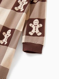 Family Christmas Pajamas, Family Pajamas, Christmas Pajamas, Family Matching, Gingerbread Man, Christmas Shopping, Plaid Pattern, Gingerbread, Pajamas