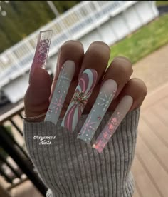 Nails Polish Designs, Coffin Tips, Nail Business, January Nails, Amazing Nails, Glamour Nails, Edgy Nails