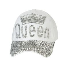 A stylish and high quality option perfect for any time of day and year. Size: One Size.  Color: White.  Gender: female.  Age Group: adult. Distressed Baseball Cap, Time Of Day, Cloth Bags, Gender Female, Women's Accessories, Baseball Cap, Age Group, Bag Accessories, Color White