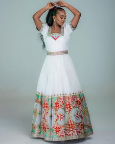 Description Indulge in the epitome of elegance with our breathtaking Habesha Kemis, a fusion of tradition and contemporary style. Our Habesha dress exudes timeless beauty and sophistication, adorned with intricate patterns that capture the essence of Ethiopian culture. Step into luxury and grace with this gorgeous, stylish Ethiopian dress, crafted to make every moment unforgettable. Material Cotton Menen Thread Estimated delivery : 3 weeks to 5 weeks Contact WhatsApp +1(304)-306-2784Email: conta Ethiopian Culture, Habesha Dress, Ethiopian Dress, Habesha Kemis, Religious Books, Dresses Xxl, Wedding Art, Intricate Patterns, Dress Wedding