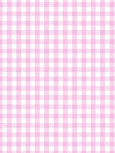 a pink and white gingham checkered background