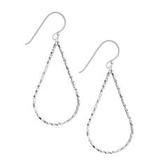 Features: HypoallergenicEarring Back: French WireMetal Color: Silver ToneEarring Length: 48mmEarring Width: 10mmMetal: Sterling SilverCare: Polishing ClothCountry of Origin: Imported Hypoallergenic Metal Teardrop Earrings For Everyday, Hypoallergenic Round Teardrop Earrings For Anniversary, Sterling Silver Drop Earrings, Earrings Drop, Silver Drop Earrings, Jewellery And Watches, Women Jewelry, Drop Earrings, Sterling Silver