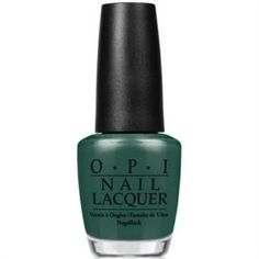 Fun color for both toes and fingers. Won't chip or peel. Lots of shine and seal to protect your nails and give them fabulous color. Size: 0.5 fl oz.  Color: Green. Nail Polish Dry Faster, Best Summer Nail Color, Green Polish, Tropical Nails, Green Nail Polish, Professional Nail Art, Opi Nail Lacquer, Opi Nail Polish, Summer Nails Colors