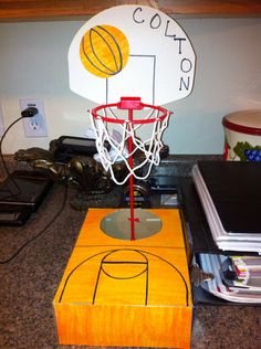 a basketball hoop with the word collon on it