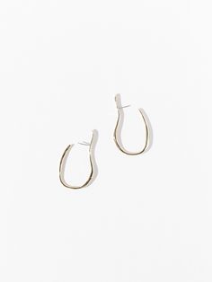 VINEA HOOK Earrings | F A R I S Modern Hammered Drop Earrings, Hammered Earrings For Everyday Wear, Everyday Hammered Earrings, Modern Small Hoop Hammered Earrings, Modern Hammered Drop Hoop Earrings, Modern Hammered Small Hoop Earrings, Everyday Long Drop Tarnish Resistant Earrings, Minimalist Long Drop Tarnish Resistant Earrings, Hand Forged Long Drop Modern Earrings