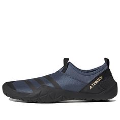 Adidas Terrex Jawpaw Slip-On HEAT.RDY Water Shoes 'Wonder Steel' HP8650 Adidas Slip, Adidas Terrex, Water Shoes, Stylish Sneakers, Black Adidas, Top Shoes, Adidas Men, Snug Fit, Perfect Pair