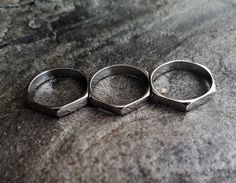 "Silver hex nut ring, hexagon nut ring, womens industrial stackable midi ring, dainty knuckle ring, simple geometric ring, gift for her, gift Welcome to my shop! ✈️ DHL EXPRESS SHIPPING AVAILABLE, 1-3 BUSINESS DAYS DELIVERY! ✔️ PLEASE MAKE SURE TO SELECT IT RIGHT BEFORE YOUR PURCHASE! ❗️ ❗️ DON'T FORGET TO ADD YOUR CELL # AT THE \"NOTE TO SELLER\" SECTION PLEASE KINDLY NOTE: THIS LISTING IS ONLY FOR ONE RING! This unique silver ring can glam your simple shirt and jeans or your rock, edgy style o Minimalist Metal Toe Ring, Minimalist Octagon Jewelry For Everyday, Minimalist Everyday Octagon Jewelry, Minimalist Faceted Promise Ring, Minimalist Adjustable Faceted Rings, Minimalist Faceted Octagon Jewelry, Minimalist Octagon Faceted Jewelry, Minimalist Octagon Promise Ring, Silver Minimalist Octagon Ring