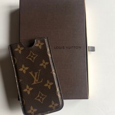 Coated Canvas I Phone 6 Case. Great Condition. Comes With Box And Dust Bag. Last Pic Of Case Next To My Iphone 12 Max Case I Phone 6, My Iphone, Louis Vuitton Accessories, I Phone, Phone Case Accessories, Authentic Louis Vuitton, Louis Vuitton Monogram, Iphone 12, Iphone 6