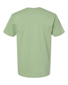 Men's Fine Jersey T-Shirt - SAGE - 4XL | LAT Men's Fine Jersey T-Shirt in Sage Size 4XL | Cotton Green Relaxed Fit Basic T-shirt, Relaxed Fit Plain Green T-shirt, Green T-shirt With Pockets In Relaxed Fit, Green Relaxed Fit T-shirt With Logo, Affordable Soft-washed Green T-shirt, Jersey T Shirt, White Undershirt, Size Medium, T Shirts