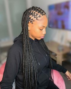 Cornrow Braids To The Back, Criss Cross Braids, Braids To The Back, Styles For Black Hair, Cornrows Ideas, Cross Braids, Weaving Hairstyles, Cornrows With Beads, Cornrow Hairstyle