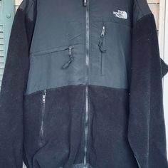 The North Face Denali Dual Panel Fleece And Nylon Black Relaxed Fit Jacket Size:Xl Color:Black Very Good Condition North Face Denali, Black North Face, The North Face Jackets, North Face Jackets, Workout Jacket, North Face Jacket, North Face, The North Face, Mens Jackets