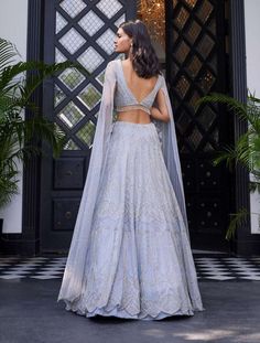 Cutdana Cape Sleeve Wedding Dress, Diwali Lehenga With Cape Sleeves And Cutdana, Diwali Lehenga With Cutdana And Cape Sleeves, Bollywood Style Choli With Cape Sleeves And Cutdana, Diwali Choli With Cutdana And Cape Sleeves, Wedding Sets With Cutdana And Cape Sleeves, Fitted Lehenga With Resham Embroidery And Cape Sleeves, Anarkali Lehenga With Zari Work And Cape Sleeves, Anarkali Set With Intricate Embroidery For Reception