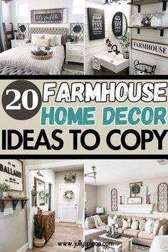 Farmhouse Home Decor Ideas Decorating Farmhouse Style, New Home Decorating Ideas, Rustic Farmhouse Decor Ideas, Diy Rustic Home Decor, Farmhouse Decorating Ideas, Farmhouse Home Decor Ideas, Modern Farmhouse Decor Ideas, Farmhouse Diy Projects, Farmhouse Decorations