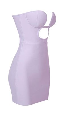 Look hot in lilac! This Bandeau Bandage Mini Dress is a show-stopper, featuring a sleek bodycon fit, strapless silhouette, and bold waistband. Get ready to turn heads! Gentle Dry Clean Only Colour may vary due to lighting on images. The product images (without model) are closest to the true colour of the product.Item runs true to size chart and is cut to suit our size chart. Please refer to our size chart for the best fit. Do not size up or down. New Look Dresses, Bandeau Dress, Plus Size Shopping, Ruched Dress, Corset Dress, Bandage Dress, Product Images, Dress Accessories, True Colors