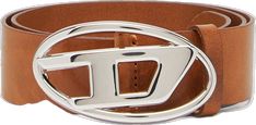 Modern Silver Belt With Buckle Closure, Classic Leather Belt With Silver-tone Logo Plaque, Brown Leather Belt Buckle With Logo Plaque, Brown Leather Belt Buckles With Logo Plaque, Brown Leather Belt With Logo Plaque, Silver Leather Belt With Logo Plaque, Silver Leather Belt Buckle With Logo Plaque, Designer Silver Belt With Buckle Closure, Classic Brown Belt With Logo Plaque