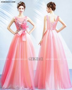 Pink A-line Gown For Banquet, Spring Banquet A-line Gown, Spring Sleeveless Gown For Banquet, Summer Ball Gown Evening Dress For Banquet, Summer Ball Gown For Banquets, Summer Ball Gown For Banquet, Summer Banquet Ball Gown, Pink A-line Evening Dress For Banquet, Spring Banquet Floor-length Gown