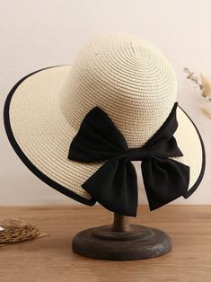 Product Details Product Title: Boho Beach Vacation Bow Decorated Straw Hat Accessories QAR117 Casual Curved Brim Hat For Holidays, Casual Curved Brim Holiday Hat, Casual Curved Brim Hats For Holiday, Casual Holiday Hat With Curved Brim, Adjustable Casual Hats For Holiday, Summer Wide Brim Hats For Holidays, Summer Wide Brim Hats For Holiday, Casual White Hat For Holiday, Casual White Holiday Hat