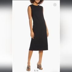 Update Your Little-Black-Dress Game With This Sleek Number In A Simple Shift Silhouette. #2 46 1/2" Length (Size Xs Slips On Over Head Crewneck Sleeveless Unlined 100% Cotton New Scoop Neck Dress, Midi Wrap Dress, Summer Linen Dresses, Wrap Midi Dress, Lace Midi, Eyelet Dress, Game Dresses, Pleated Midi Dress, Green Midi Dress