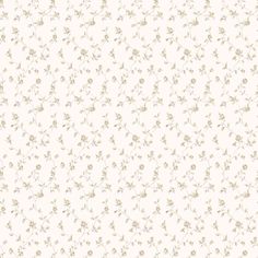 a white wallpaper with small flowers on it