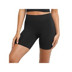 Boost your wardrobe with these women's Maidenform seamless smoothing booty lift shapewear shorts. Click on this INTIMATES & SLEEPWEAR GUIDE to find the perfect fit and more! Boost your wardrobe with these women's Maidenform seamless smoothing booty lift shapewear shorts. Click on this INTIMATES & SLEEPWEAR GUIDE to find the perfect fit and more! FEATURES Designed for booty shaping, this women’s shapewear short lifts and shapes seamlessly with a lightweight fabric Wide comfort waistband is design Seamless Athletic Shorts For Sports, Shaping Activewear With Built-in Shorts, Solid Compressive Above Knee Activewear, Shaping Seamless Shapewear Bottoms, Sports Shaping Shapewear, Shaping Seamless Design Shapewear Bottoms, Compressive Shapewear With Smoothing, Short Length, Solid Compression Shapewear With Seamless Construction, Supportive Seamless Black Bottoms