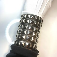 3 Pcs Gothic Pu Leather Studded Bracelets - Silver Studs Bracelets - The Studded Arm Jewelry Set Brand New! Punk Alternative Emo Wristbands - Studded Bracelets Adjustable Grunge Punk Cuff Bangle Wristband - Black Faux Leather Bracelet With Silver Studs For Skaters - Y2k Bracelets Brand New! You Get 3 Bracelets , See Pictures For More ! #Bracelets #Wristbands #Punk #Gothic #Y2k Emo Wristbands, Y2k Bracelets, God Jewelry, Studded Bracelet, Faux Leather Bracelets, Gothic Y2k, Boho Rock, Bracelets Adjustable, Arm Jewelry