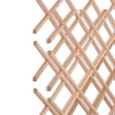 PRICES MAY VARY. Each Lattice Panel measures: 24 in. X 30 in. x 3/4 in. Thick Can be Trimmed to Desired Size. Best Cut with a Band Saw Bottle Openings are 4 in. x 4 in. (nominal) Can hold up to 18 Bottles Produced from 3/4 in. thick x 7/16 in. wide Mouldings with Radius Edges Contemporary Wine Racks, Wine Rack Cabinet, Wine Shelves, Bottle Wall, Wine Display, Diy Wine Rack, Bottle Storage, Diy Wine, Wine Racks