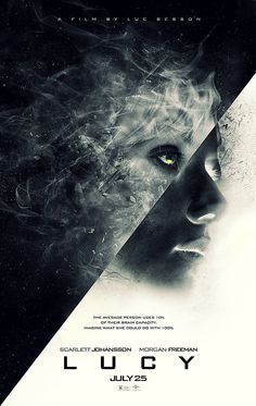 LUCY on Behance Epic Poster Design, Lucy Poster, Fantasy Movie Poster, Ghost Marvel, Alt Posters, Beyond Human, Action Movie Poster, Epic Movie