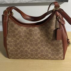 Coach Lori Signature Bag In Coated Canvas Brand New Baggage Claim, Bags Coach, Coach Bags, Shoulder Bags, Shoulder Bag, Brand New, Canvas, Women Shopping, Color