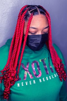 Red Box Braids