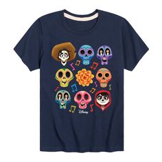 He'll love to show off his style with this Disney / Pixar's Coco boys' Character Grid Graphic Tee. He'll love to show off his style with this Disney / Pixar's Coco boys' Character Grid Graphic Tee. FEATURES Crewneck Short sleevesFABRIC & CARE Cotton, polyester Machine wash Imported Size: X Large. Color: Navy. Gender: male. Age Group: kids. Material: Cotton Blend|Cotton. His Style, Target Clothes, Disney Tees, Toddler Hoodie, Toddler Boy Outfits, Top Graphic Tees, Black Tank Tops, Fleece Hoodie, Tee Shop