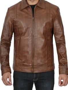 Make a statement with our Men's Shirt Collar Chocolate Brown Leather Jacket. Crafted from high-quality lambskin leather, it features a soft, skin-friendly polyester lining, shirt collar style, and two outside pockets. Versatile and timeless, get yours today and elevate your style. Specification: 100% Real Lambskin Leather. Internal full lined with a skin-friendly soft polyester with quilted foam. Shirt collar with zip closure. Two sides and two inside pockets for traveling essentials. Pairs perf