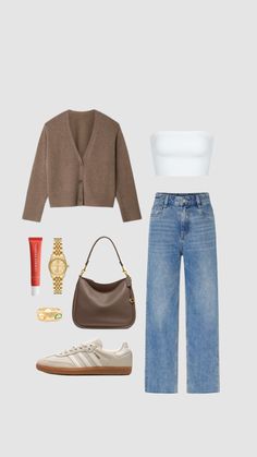 Fall Classy Outfits, Hot Fall Outfits, Neutral Capsule Wardrobe, Uni Outfits, Cold Outfits, Wardrobe Outfits, Chill Outfits, Fall Fits, Brunch Outfit