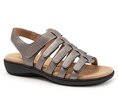 You may have appointments to make and errands to run, but these elevated-casual sandals also invite you to stop for lunch with a friend or take a stroll in the park. From Trotters. Trotters Shoes, Elevated Casual, Slingback Sandal, Athletic Sneakers, Casual Sandals, Shop Sandals, The Park, Snake Skin, Womens Sneakers