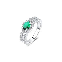 The gorgeous personalised ring is a prefect jewelry piece.Let your personality shine for a simple statement that's bound to turn heads.Our classic,hand-crafted personalized name ring never goes out of style!Weight: 3.38 gWidth: 8.2 mmMaterial: Plating Color: Silver Green Open Ring For Promise, Adjustable Wedding Ring With May Birthstone, Silver Emerald Jewelry With Halo Design, Classic Adjustable Ring With May Birthstone, Emerald Jewelry With Halo Design As A Gift, Emerald Jewelry With Halo Design For Gift, Promise Jewelry With May Birthstone, Gift Emerald Jewelry With Halo Design, Green Halo Design Ring Jewelry