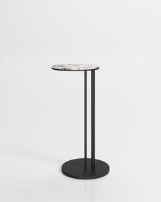 Sting End Table Emperador - Italian Luxury Interiors Champaign Bar, Bar Table Design, Round Bar Table, Cattelan Italia, C Table, The Sting, Round Top, Italian Luxury, Metal Finishes