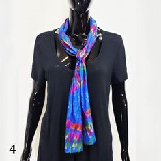 Our beautiful tie dye head wrap/scarf is versatile and fashionable. Top off a coat, top, dress or denim jacket with a pop of color, for drama. Handmade and hand dyed. Because of the handmade process no two patterns are exactly alike. They can be styled various ways, worn as a head wrap or a scarf, belt it, don't limit your creativity. Size 8"x84". I love playing around with the different ways to style it. Also it can be paired with our beautiful tie dyed clothing and hats. Bohemian Hand Dyed Scarves For Summer, Bohemian Hand-dyed Scarves For Summer, Casual Spring Festival Scarf, Casual Multicolor Silk Scarf For Fall, Bohemian Tie Dye Scarves, Bohemian Tie-dye Scarves, Casual Summer Scarves, One Size Fits Most, Casual Summer Scarves One Size Fits Most, Casual Summer Scarves One Size