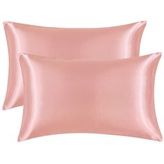 PRICES MAY VARY. Using Premium Materials: Our satin pillowcases are made of top-quality satin materials, which have better elasticity and a more beautiful appearance. You can directly feel its comfort and softness by touching the satin pillowcases. As a Gift: With our wide range of sizes and colors, you can always find the right one for your loved ones as a gift. Human-Friendly Design: Envelope satin pillow case makes it easy to put your pillow in place, while being gentle on your head and hair, Pink Pillow Cases, Silk Pillowcase Hair, Coral Pillows, Silk Pillowcases, Satin Pillow, Pink Pillow, Satin Pillowcase, Soft Pillow, Pink Pillows