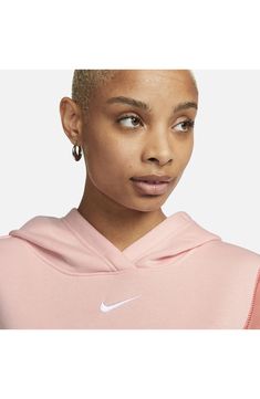 The oversized silhouette and cozy fleece of this sporty hoodie make it perfect for wearing to the gym or just kicking back for the weekend. Fixed hood 80% cotton, 20% polyester Machine wash, tumble dry Imported Nordstorm x Nike Sporty Hoodie, Kick Backs, Oversized Silhouette, Nike Sportswear, Fleece Hoodie, The Gym, The Weekend, Nordstrom, Gym