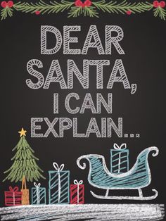 95 Easy & Cute Christmas Chalkboard Ideas and Quotes You Need This Holiday! Chalkboard Wall Art