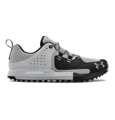 the under armour shoes are available in black, white and grey colors with reflective accents